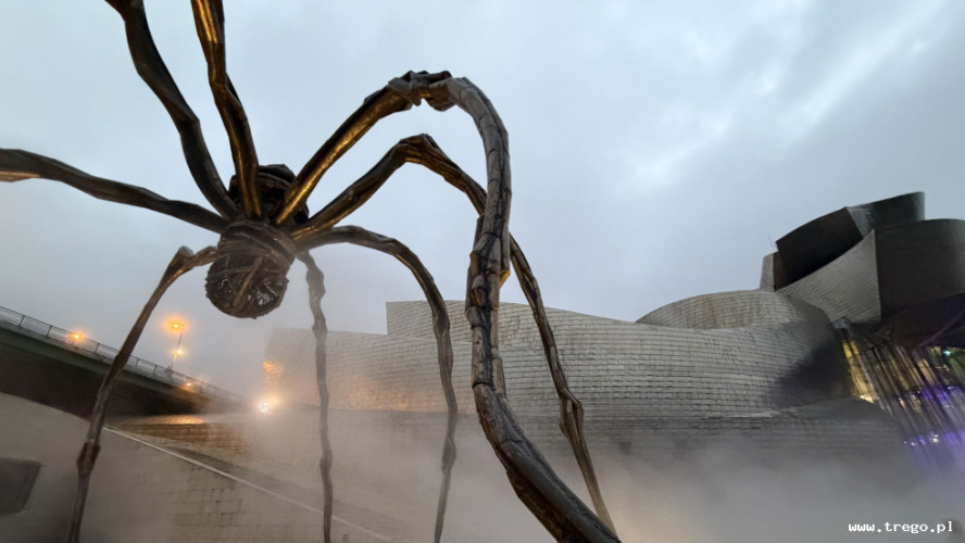 Zdjęcie z galerii posta: Maman w Bilbao – niezwykła rzeźba Louise Bourgeois przed Muzeum Guggenheima - Kultura